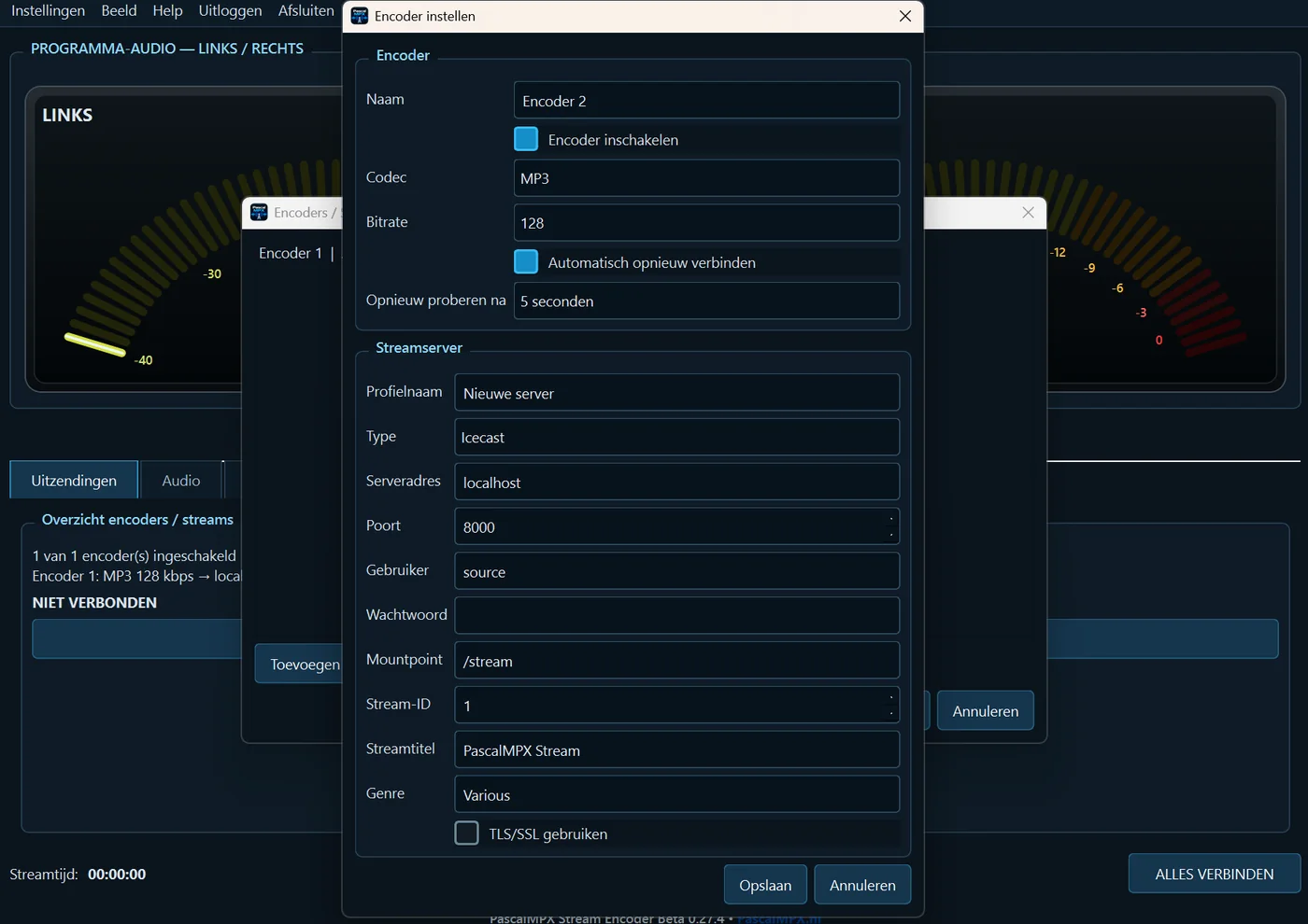 Afbeelding van PascalMPX Stream Encoder